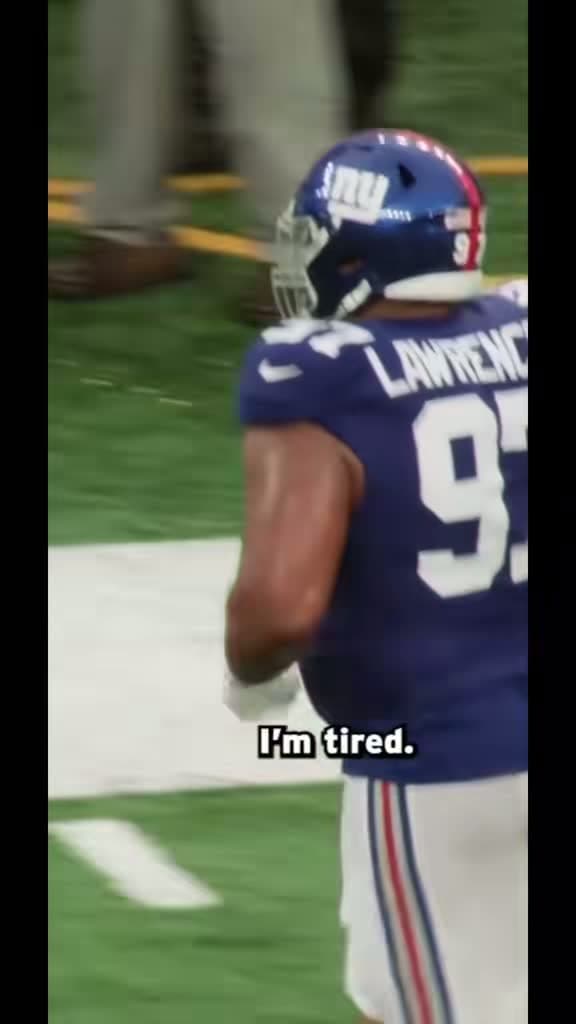 cover for Dexter Lawrence mic’d up moments are pure gold 😂🔥 #DexterLawrence #MicdUp #NYGiants