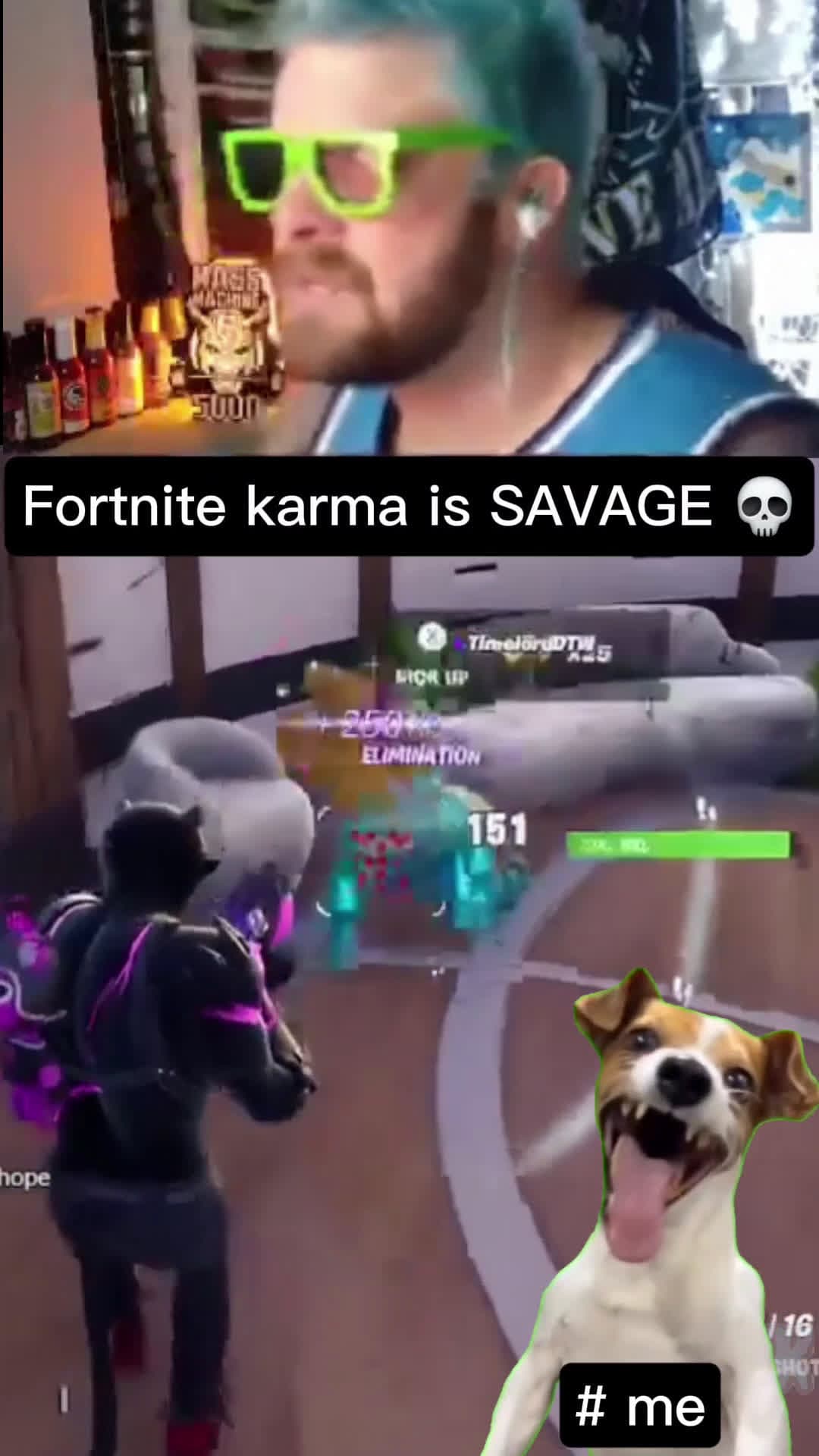cover for Flex gone wrong 💔 #fortnite #streamer #gaming #funny #fyp