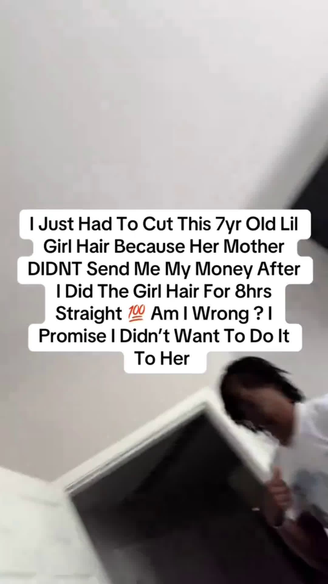 cover for I Just Had To Cut This 7yr Old Lil Girl Hair Because Her#scoopz#fyp