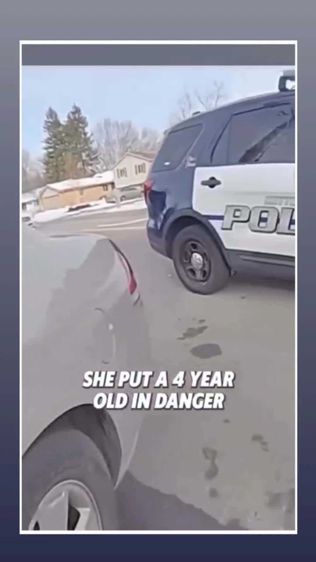 cover for She put a 4 year old in danger #Bodycam  #caughtoncamera  #camera  #police  #scoopz  #foryou  #fyp  #crime 