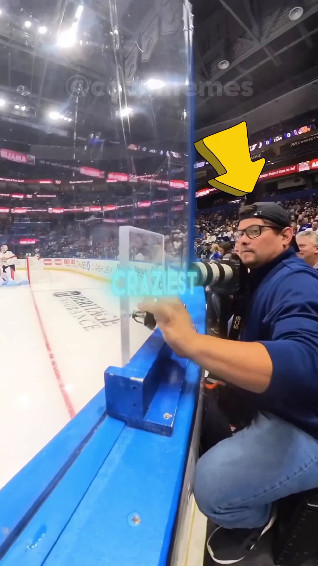 cover for Unbelievable Cameraman Job Can He Keep Up