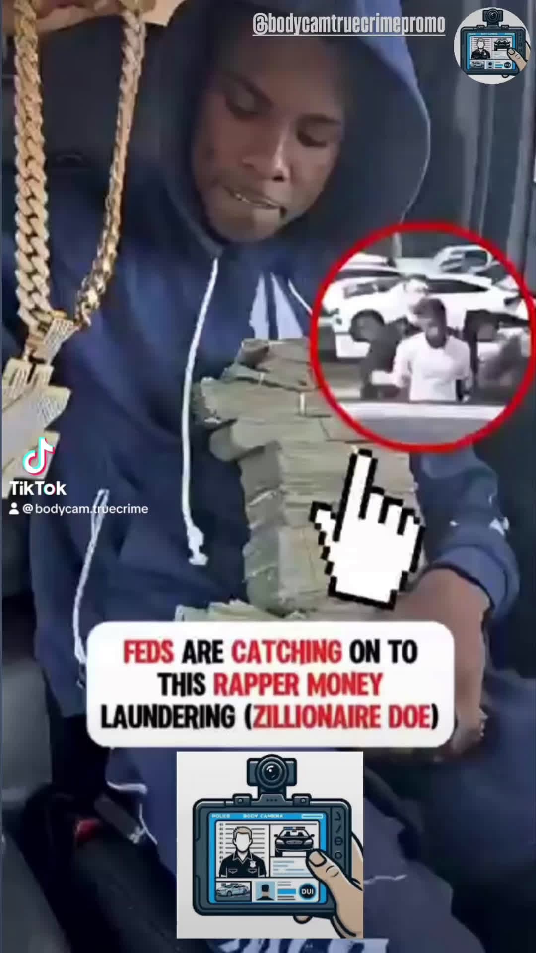 cover for 🚨 FEDs Watching? 🚨Reports say the Feds are catching on to Zillionaire Doe and suspect him of money laundering 👀💰Whether it’s rumor or reality, it’s making waves in the rap game.Do you think rappers bring too much heat on themselves… or are the feds just reaching? #BodyCamTrueCrime #RapNews #HipHopCulture #StreetNews #ViralClips #BreakingRapNews #CrimeWatch #TrendingNow #BlogPage #ViralContent #TrueCrimeCommunity #MoneyMoves #FederalCase#MusicIndustryDrama #FedsWatch