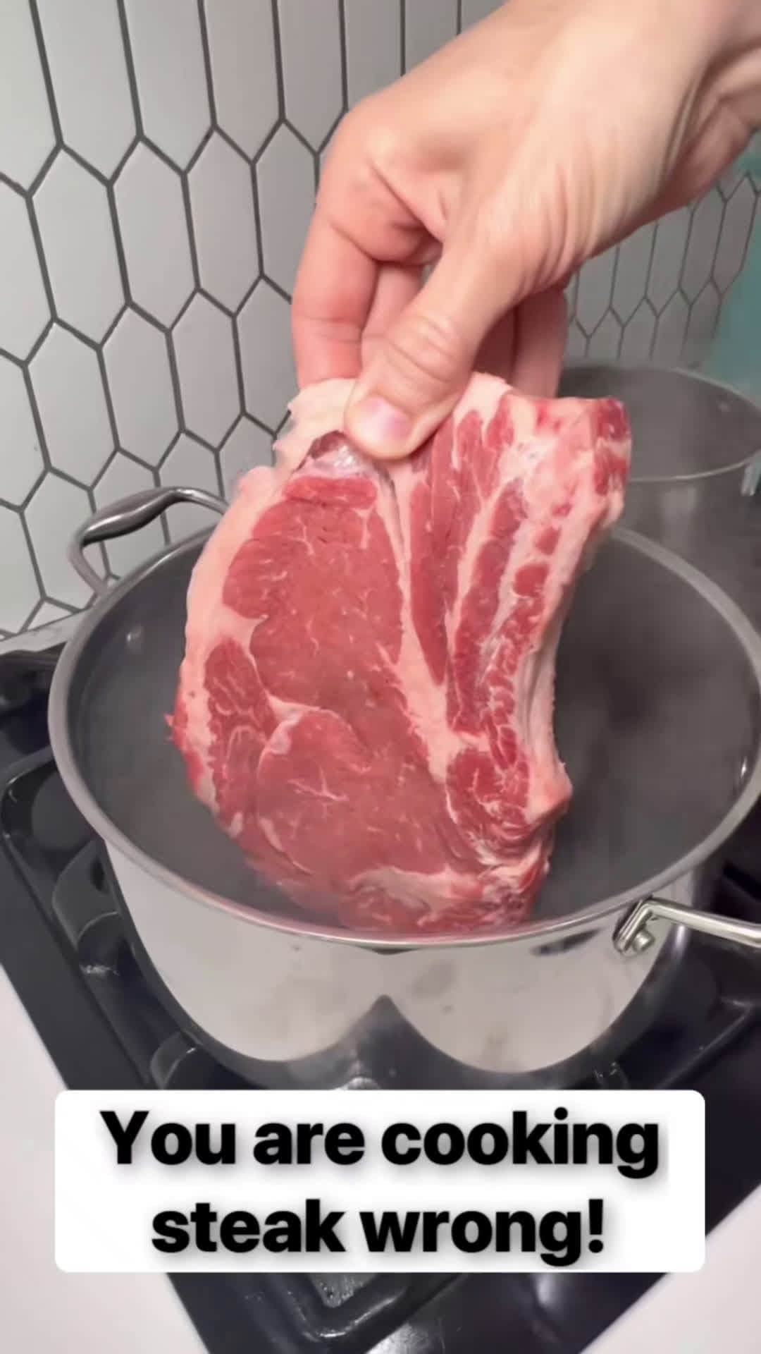 cover for You are cooking steak in the wrong way. The best way to cook steak is this#cooking #steak 