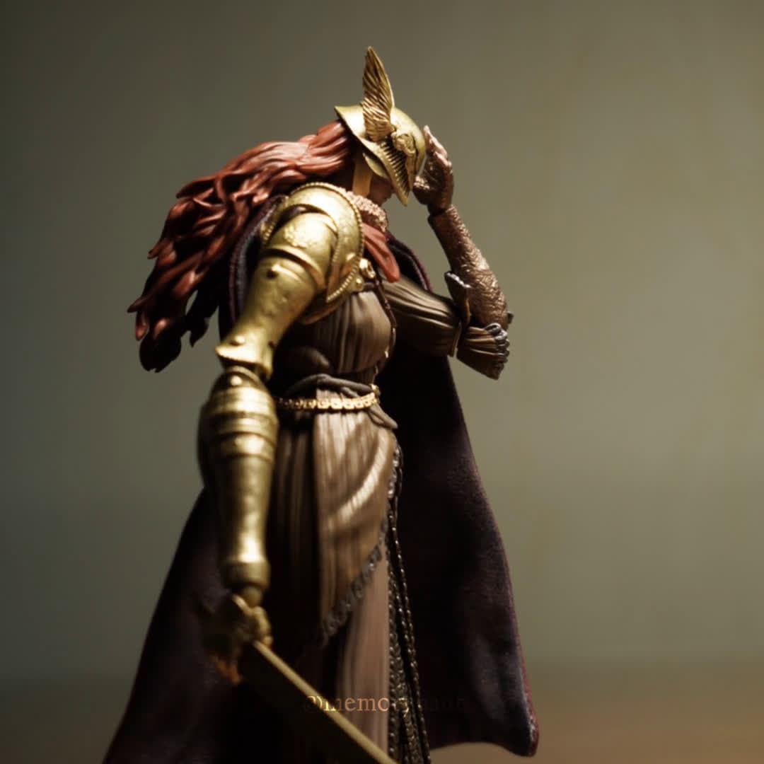 cover for Malenia's epic boss fight brought to life in stop motion! 🎬⚔️ #EldenRing #StopMotion #Animation #BossFight