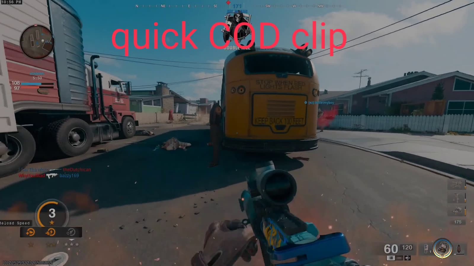 cover for quick cod clip  #cod  #bo6  #fyp  #clips 