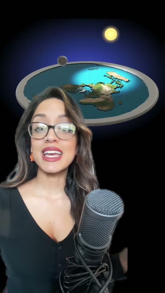 cover for The one fact that finally made a flat Earther think twice 🤯 #science #spacefacts #flatearth
