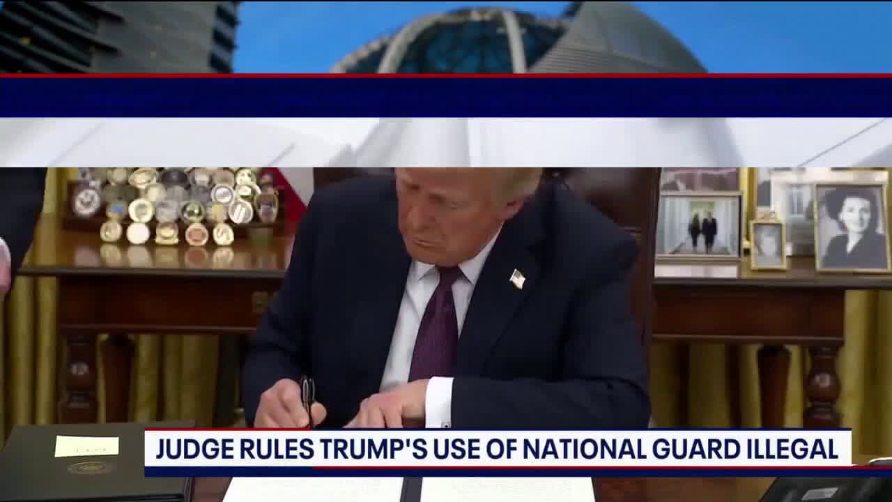 cover for Judge rules Trump's National Guard deployment in L.A. is illegal