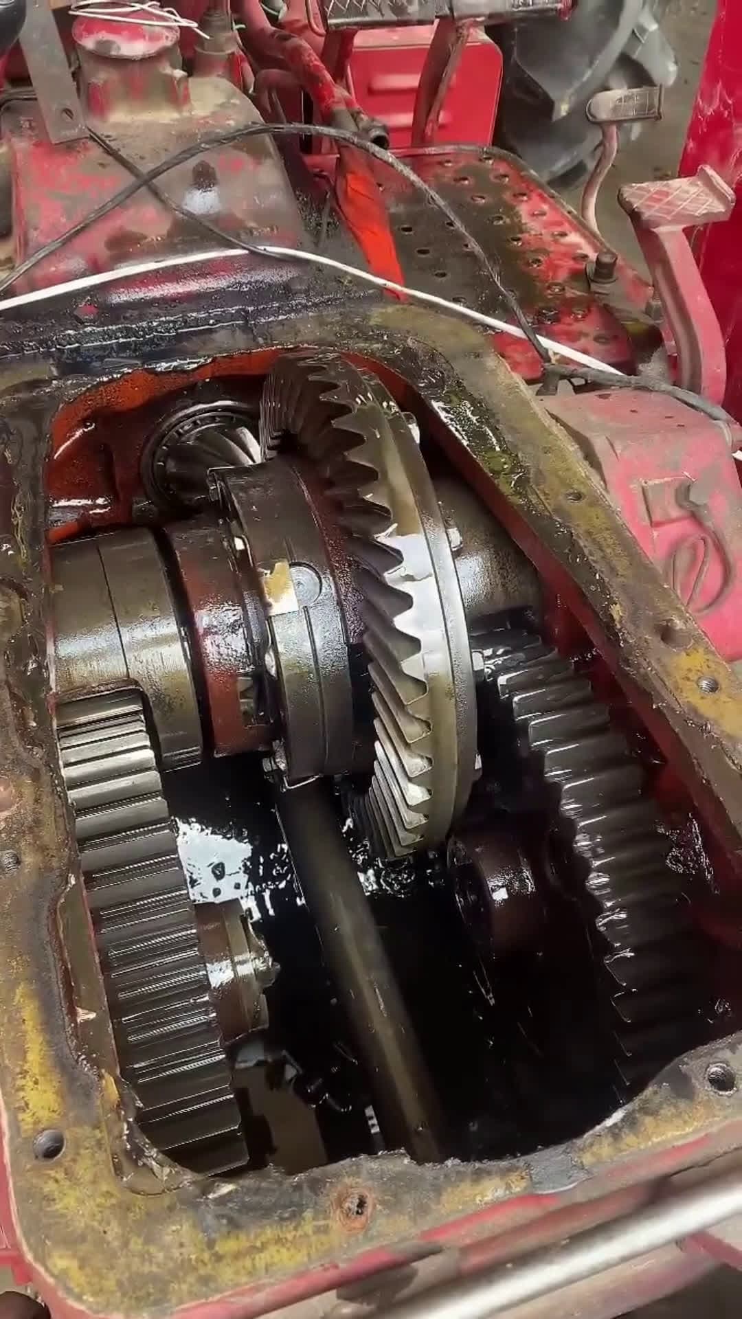 cover for #truck #Engine #gear #box #oil #run #test