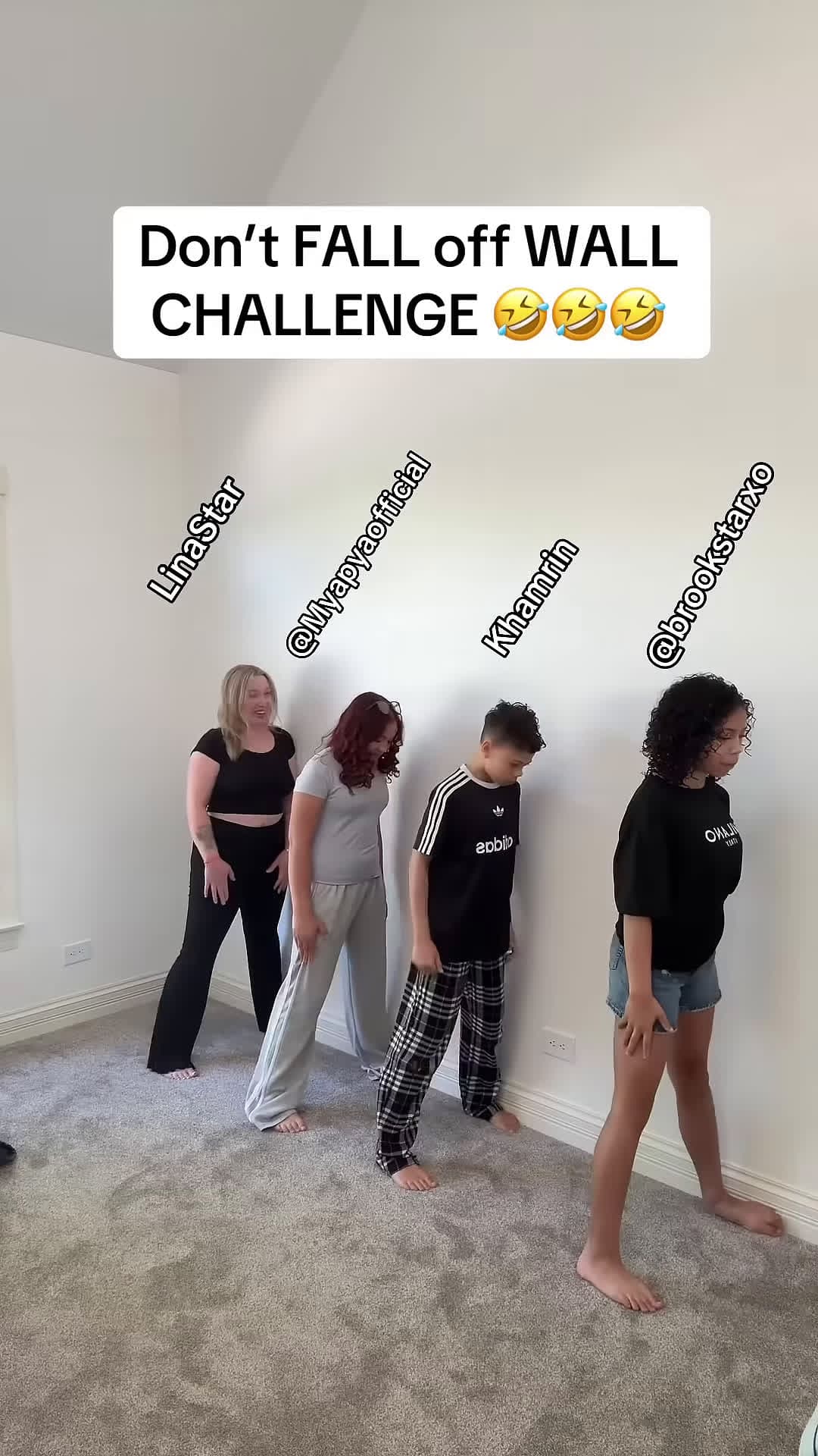 cover for Dont FALL off WALL Challenge gone BAD