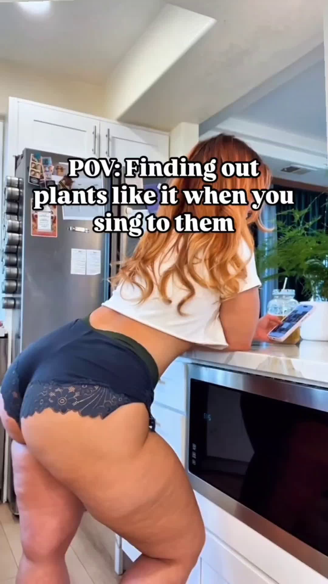 cover for And I’ll do anything for my plants 🪴 🎤😤.#plantsofinstagram #colorsofautumn #thickandcurvy #exploremore #thickfit