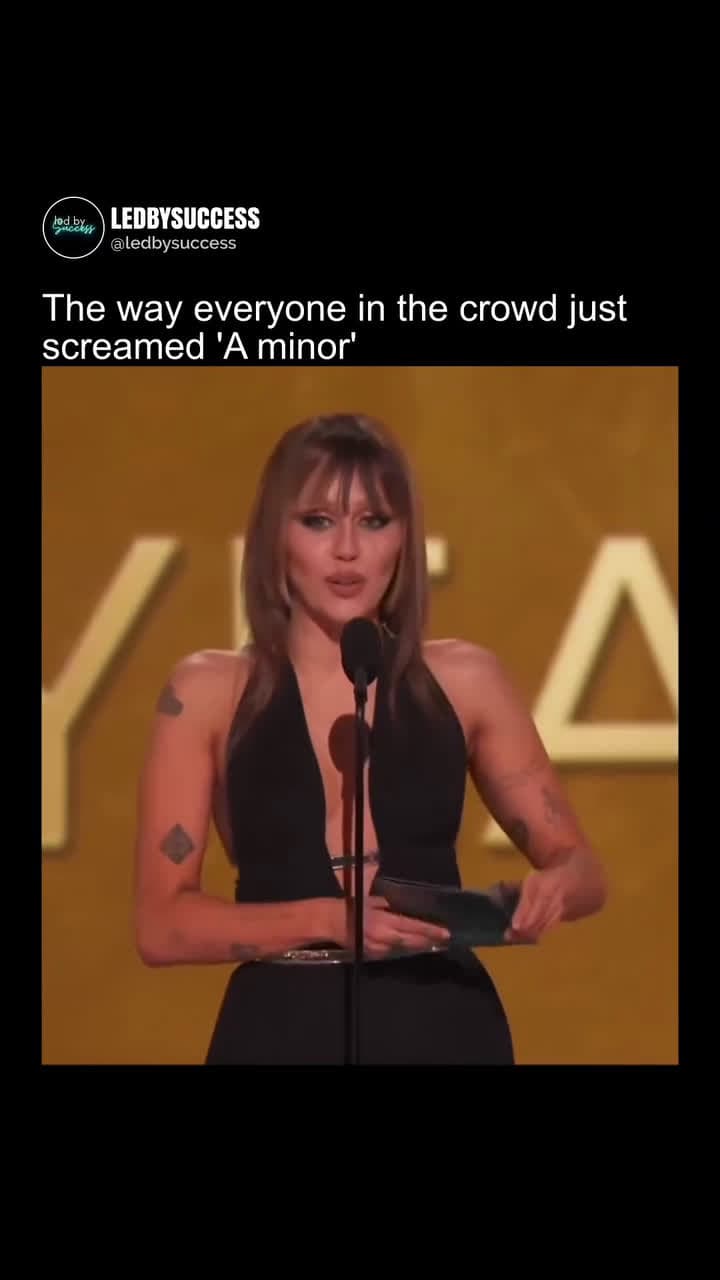 cover for The way everyone in the crowd just screamed 'A minor' 
