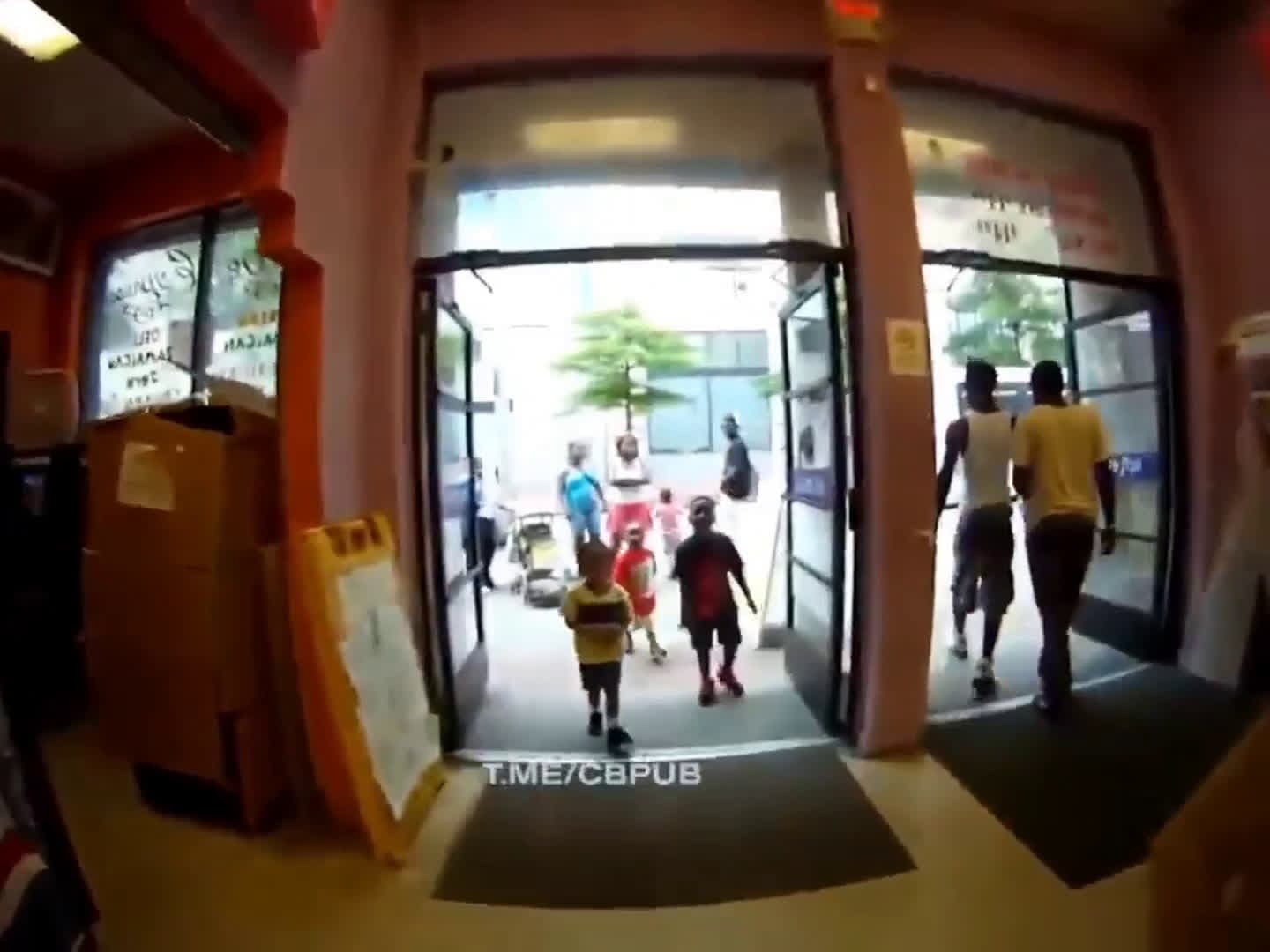 cover for Security guard tazers an uncooperative mother in front of her children