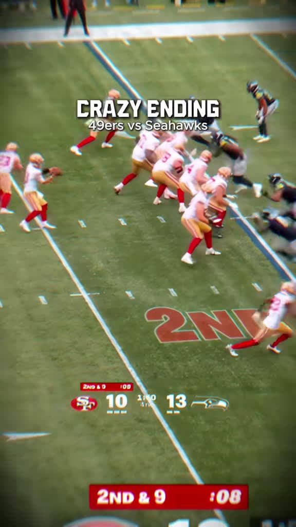 cover for Insane game finish you have to watch! 🤯 #49ers #Seahawks #NFL