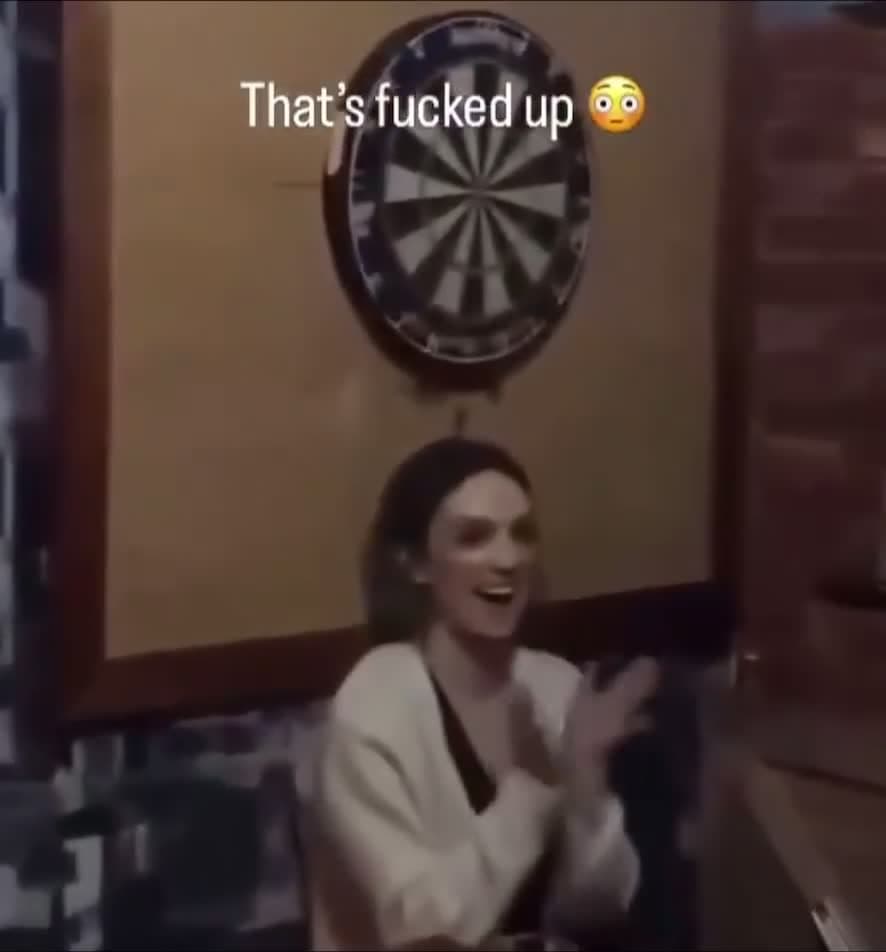cover for Ouch….Why would she stay after the first dart?😩😩😳😳  #Wtf #likecommentshare #fyp
