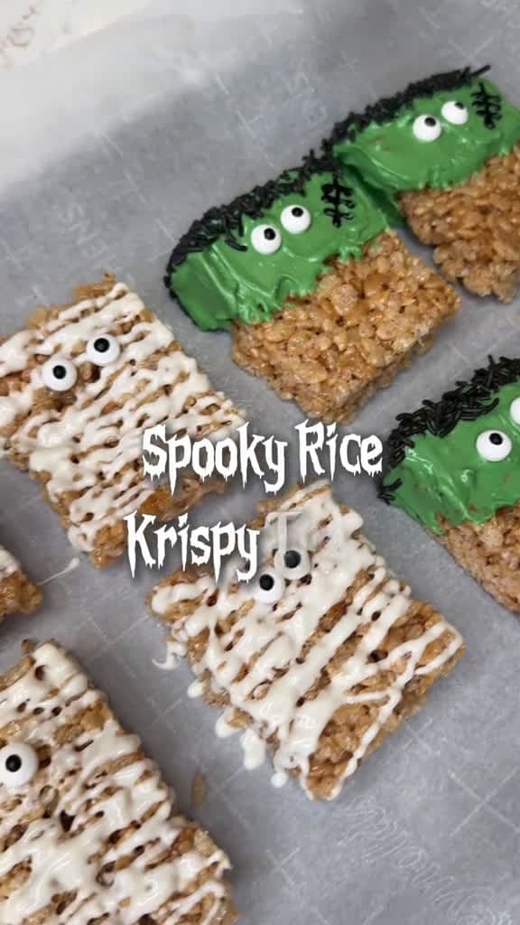 cover for Watch till the end 😂 #ricecrispytreats #halloween #family