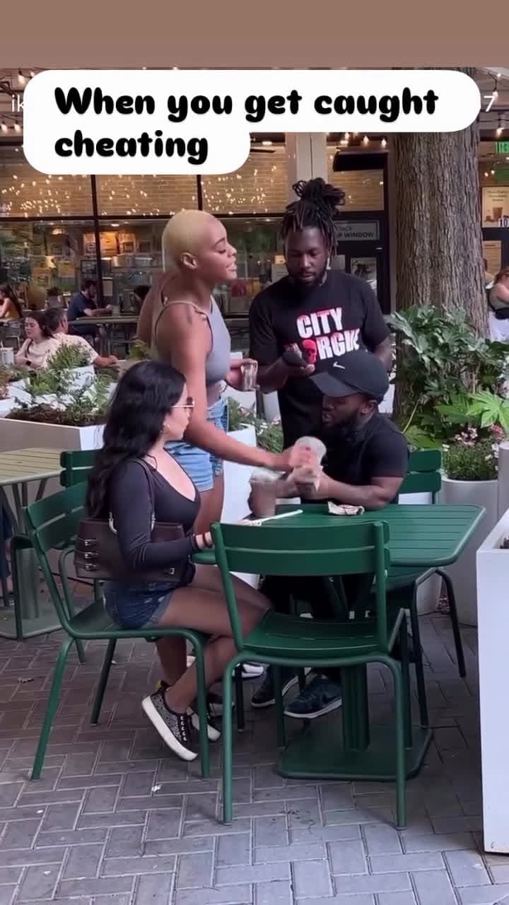 cover for Furious girl caught his boyfriend in restaurant cheating unexpected 🤯😂😂
