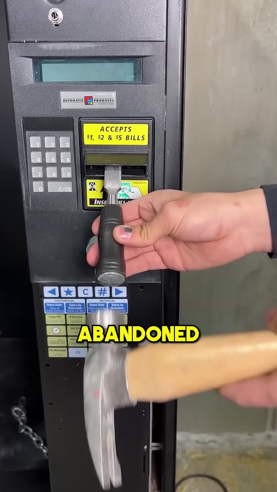 cover for He Bought an Abandoned Drink Dispenser
