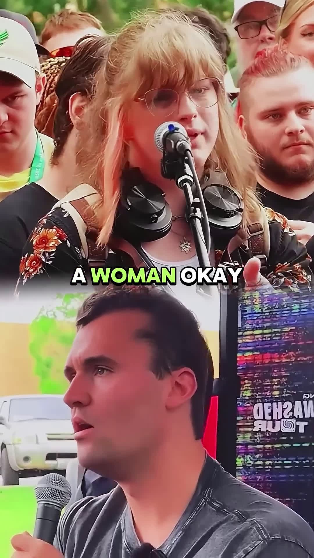 cover for Did he just agree with us? #shorts #charliekirk #debate
