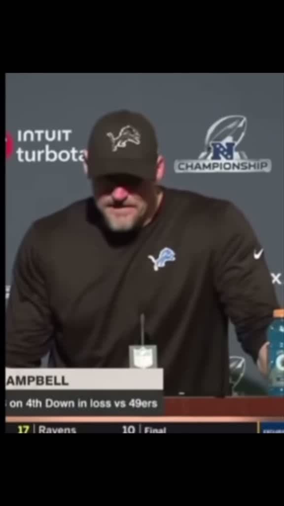 cover for Dan Campbell is the real man! 💪 #OnePride #Lions #DetroitLions #FYP