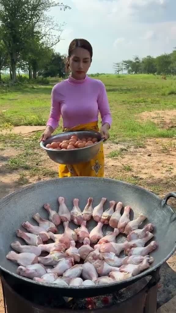 cover for How to crispy chicken leg with egg recipe