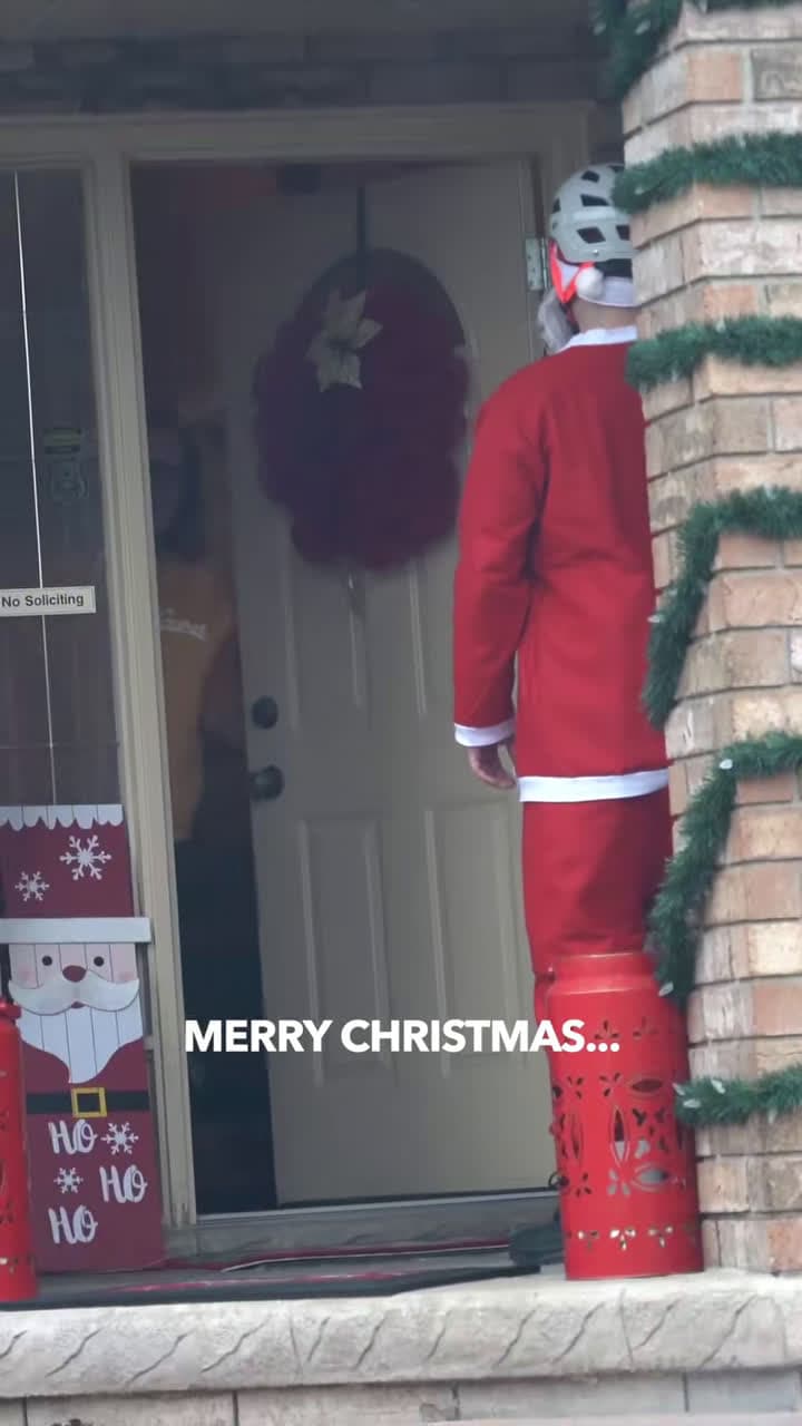 cover for #ad I told strangers I am Santa and THIS happened @radpowerbikes #rid...