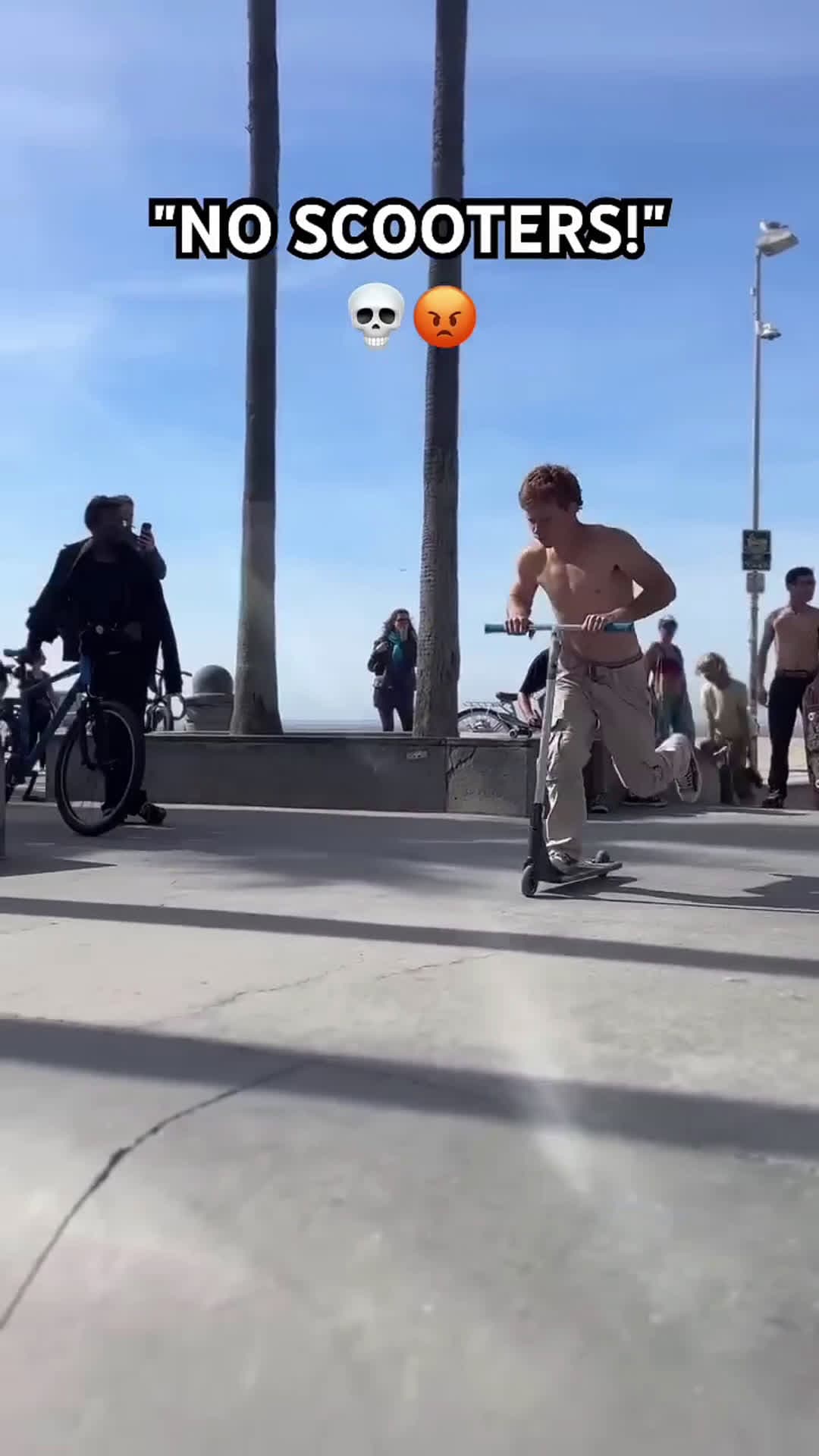 cover for YOU WONT BELIEVE WHT HAPPENED AT VENICE BEACH!! 💀🚫🛴 #bodycam 