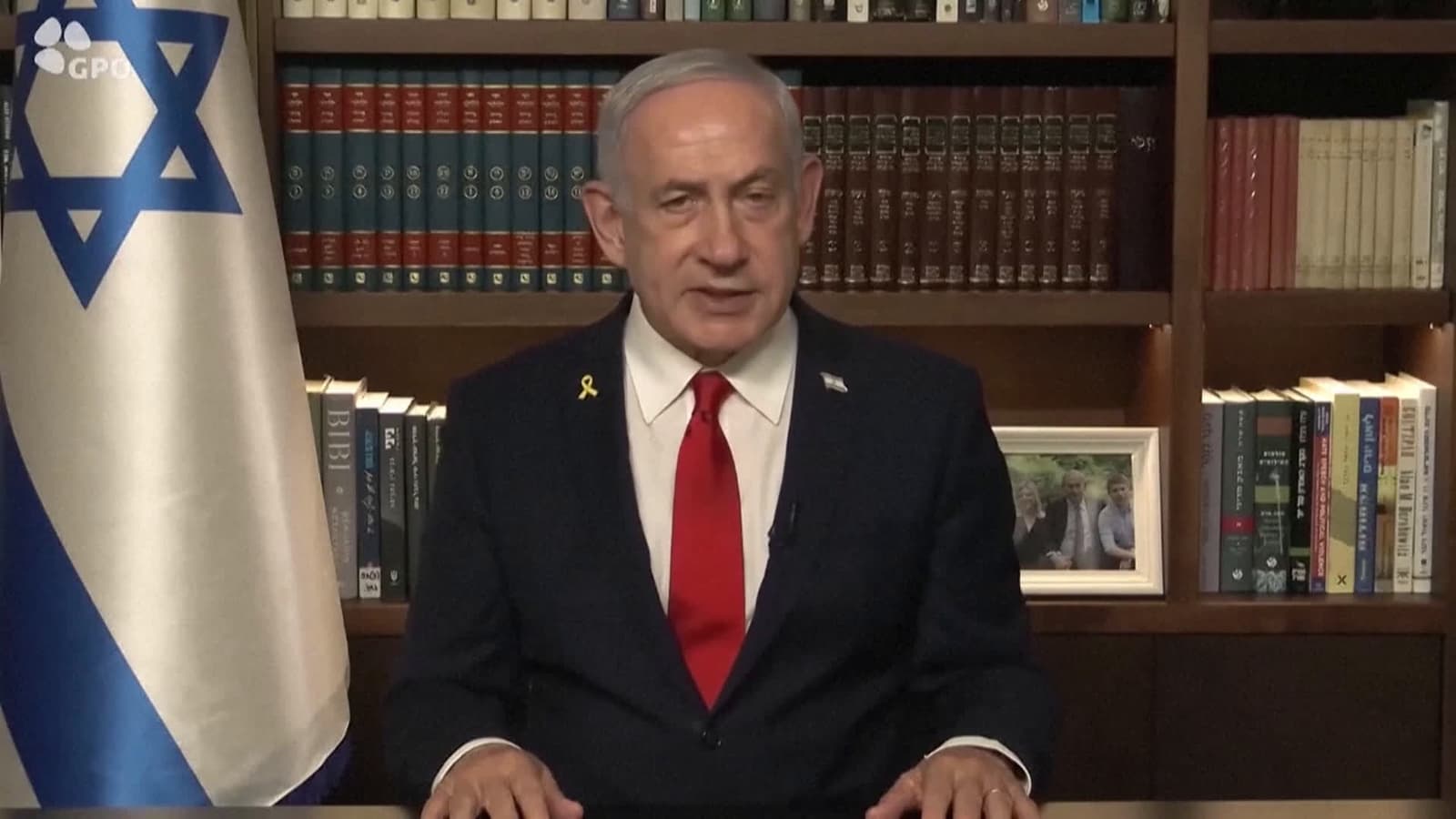 cover for Israel's Netanyahu responds to Hamas videos of emaciated hostages