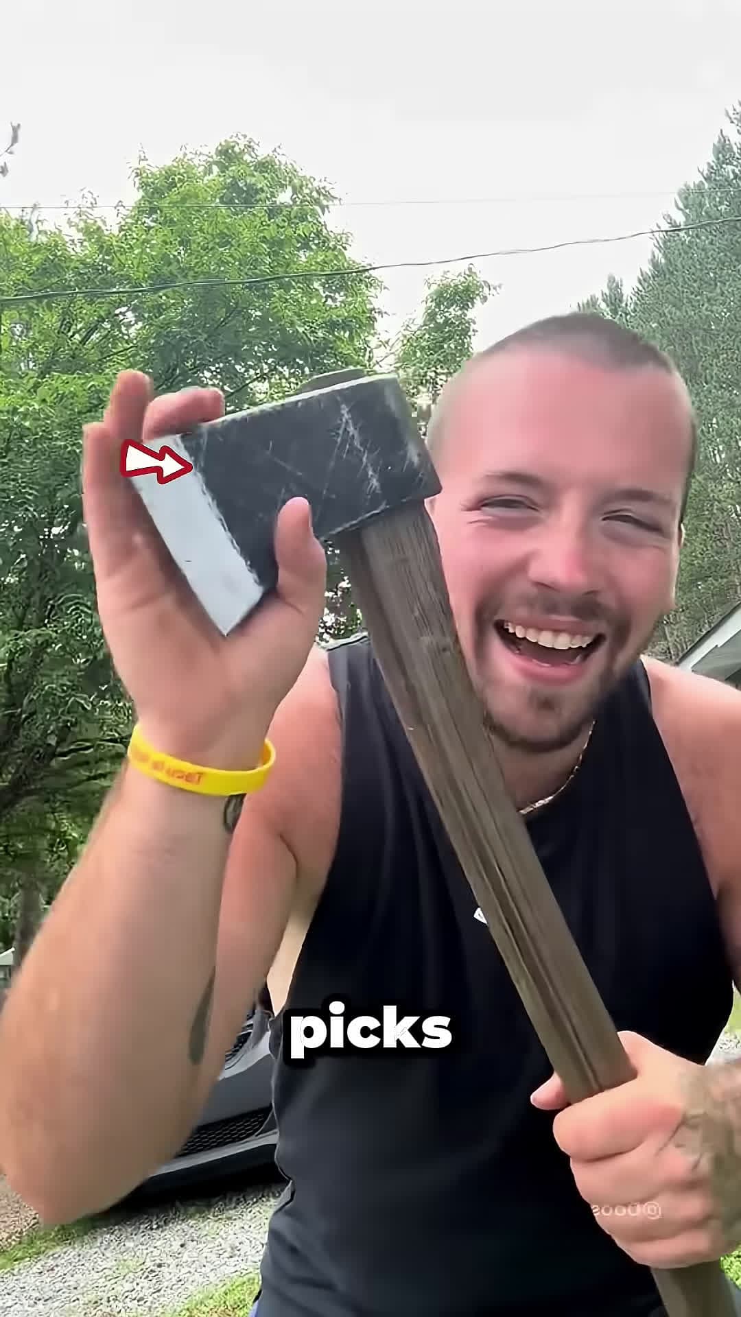cover for Real Axe Or Fake Grandpa Finds Out The Hard Way