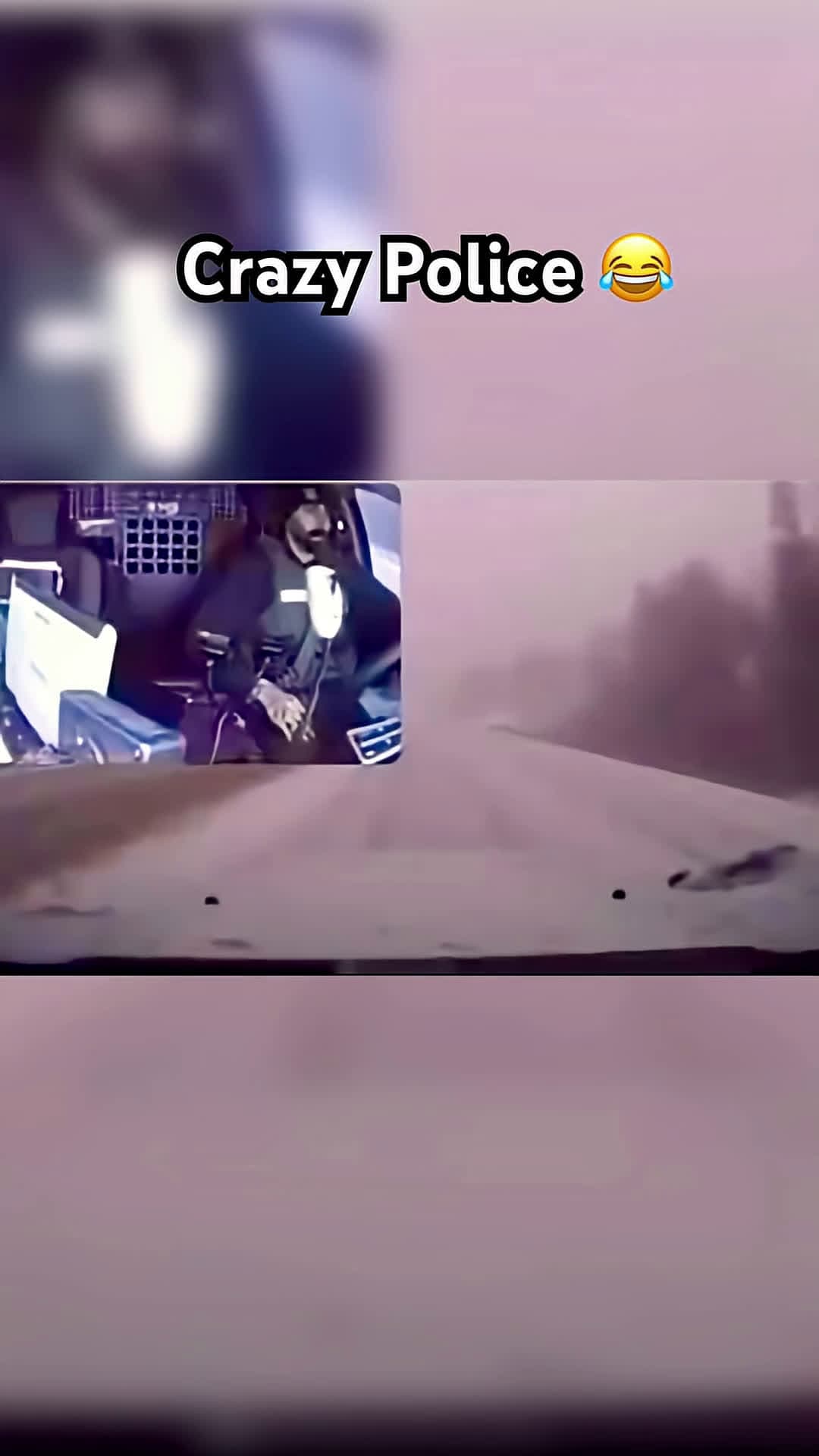 cover for #FirstVideoChallenge #crazy #police #street #highway #car #driver