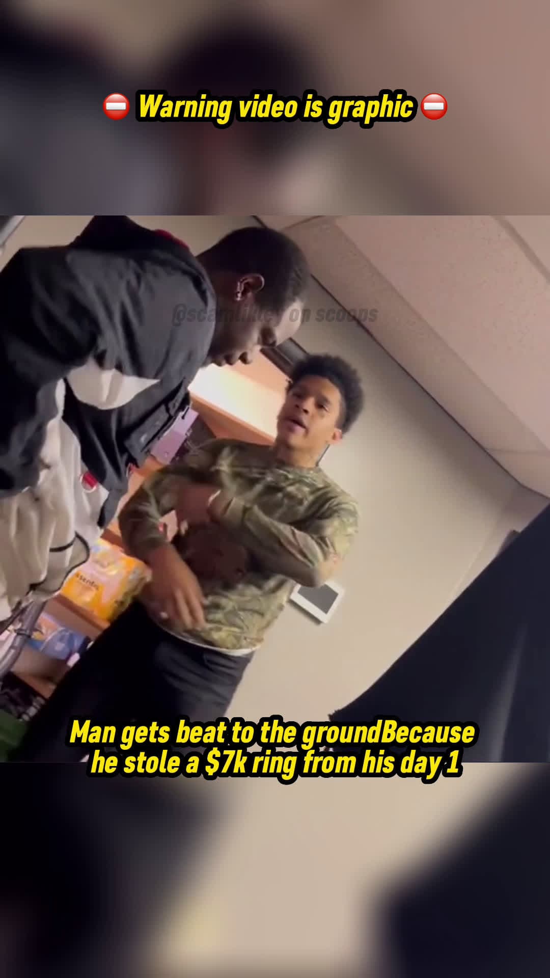 cover for He stole his day 1 homies ring and this happened 😱 #fightcam #fight #fights #bodycam #viral