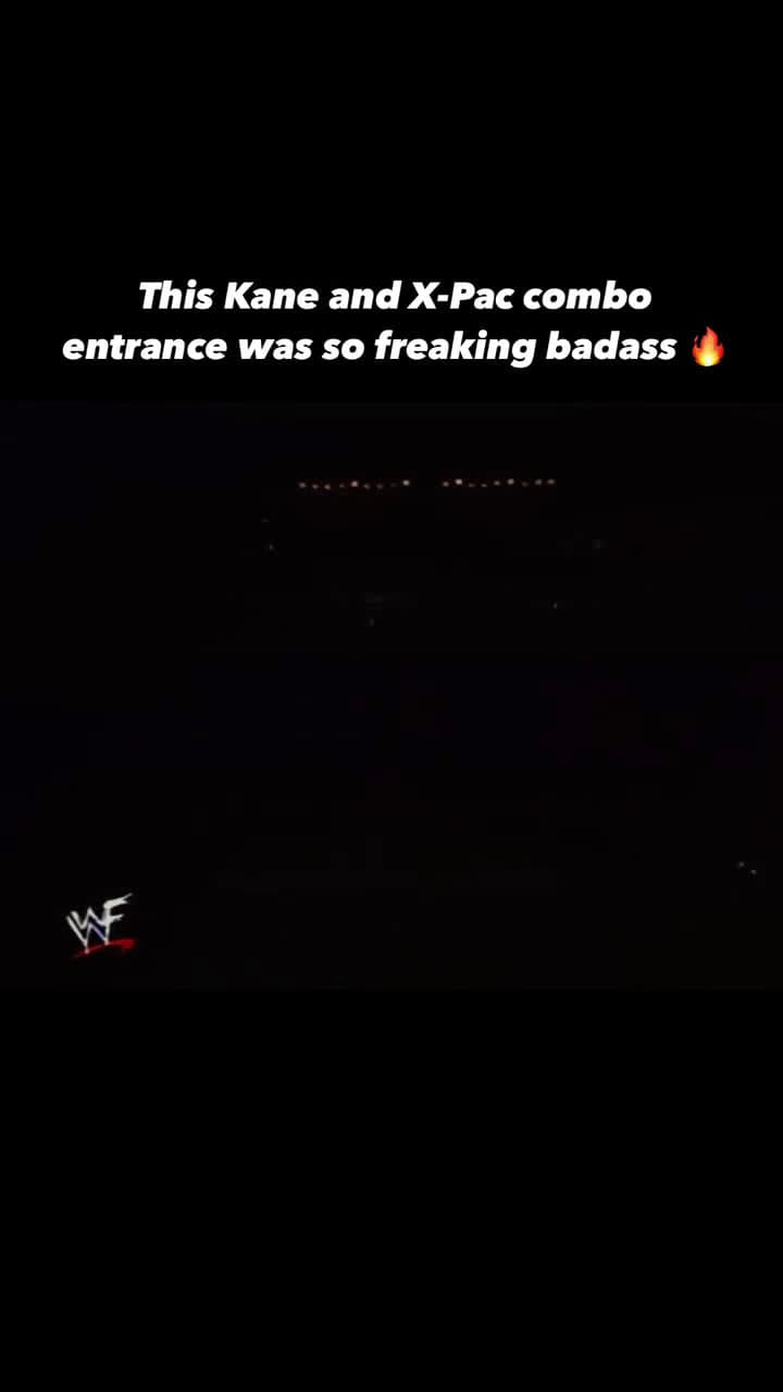 cover for Kane & X-Pac entrance is legendary—watch Billy Gunn's reaction! 🔥 #WWE #AttitudeEra #EpicMoments