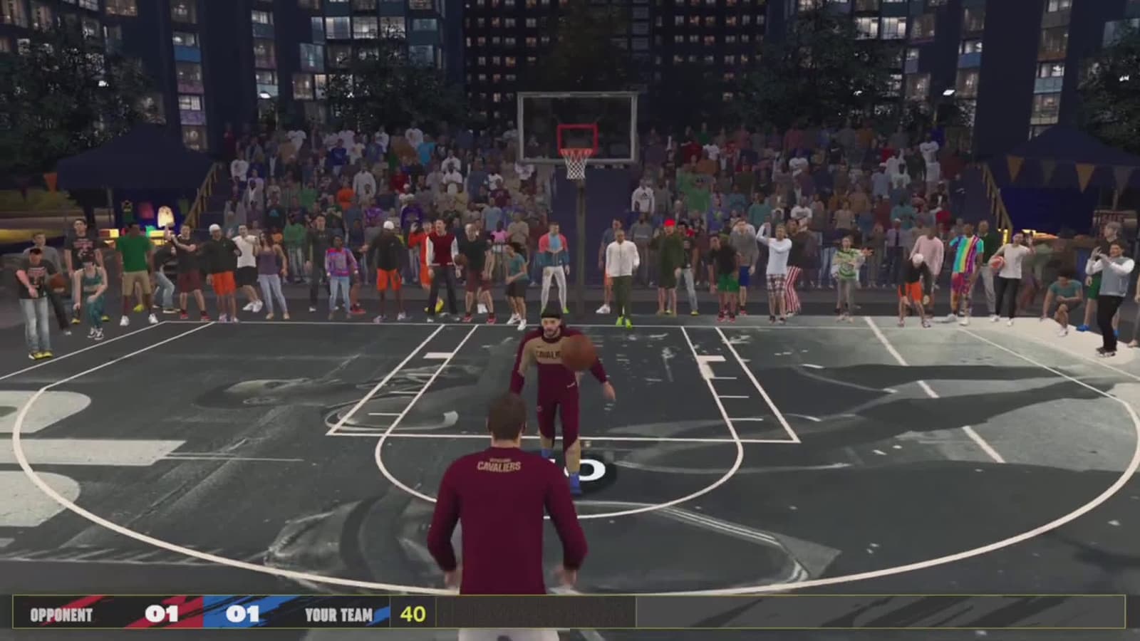 cover for Nathan Bokin With A Block Vs Drew Dammeyer  #nba  #nba2k25  #nbahighlights  #basketball 