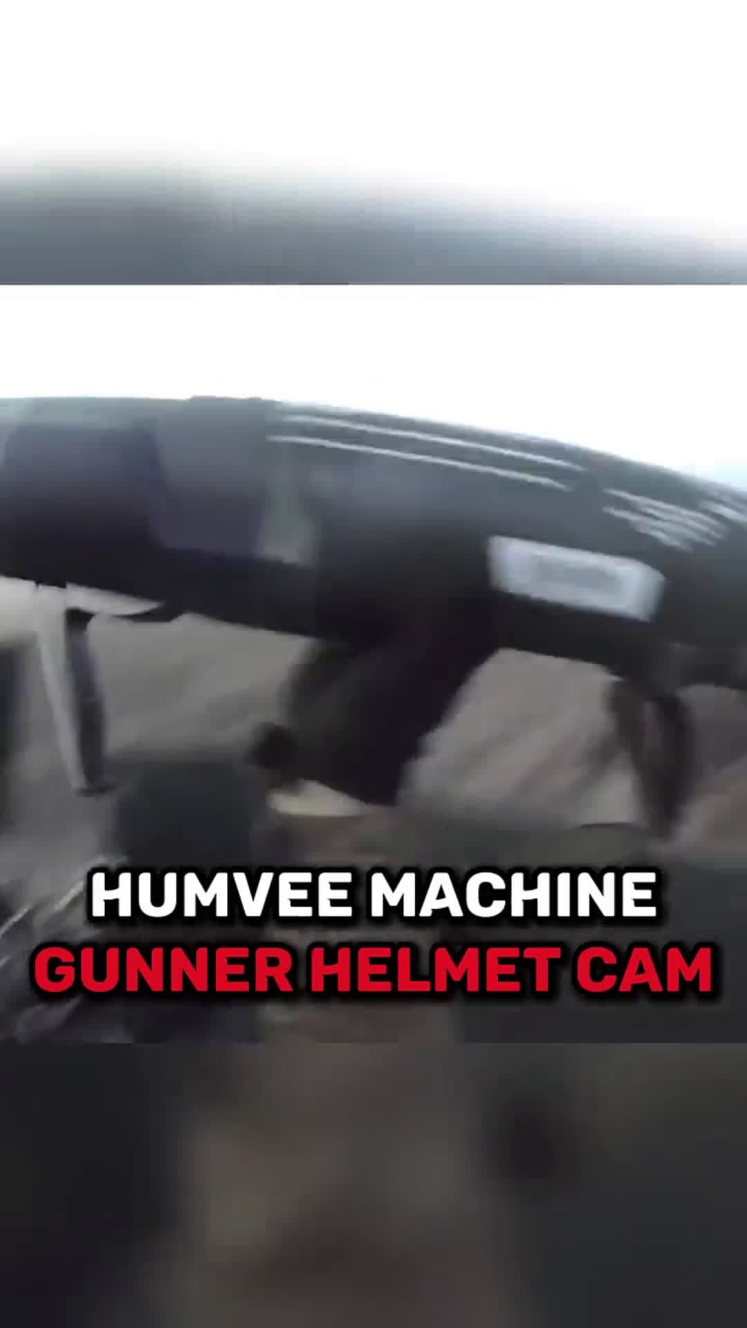 cover for Humvee Machine Gunner Helmet Cam #military 