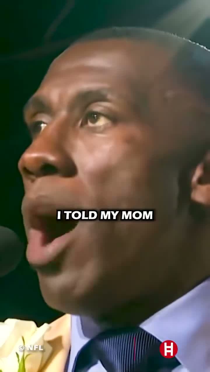 cover for #WinOfTheWeek The Heartwarming Story of Shannon Sharpe Fulfilling His Granny's Dream #ShannonSharpe #NFL #sports #Emotionalspeeches #inspiration #motivation