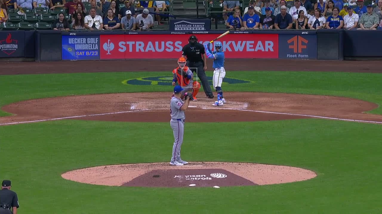 cover for After a pitch-clock violation, William Contreras crushes a 100 mph fastball for a clutch two-run homer, sparking a four-run inning for Milwaukee ⚾️💥 #Brewers #MLB #WilliamContreras #Baseball