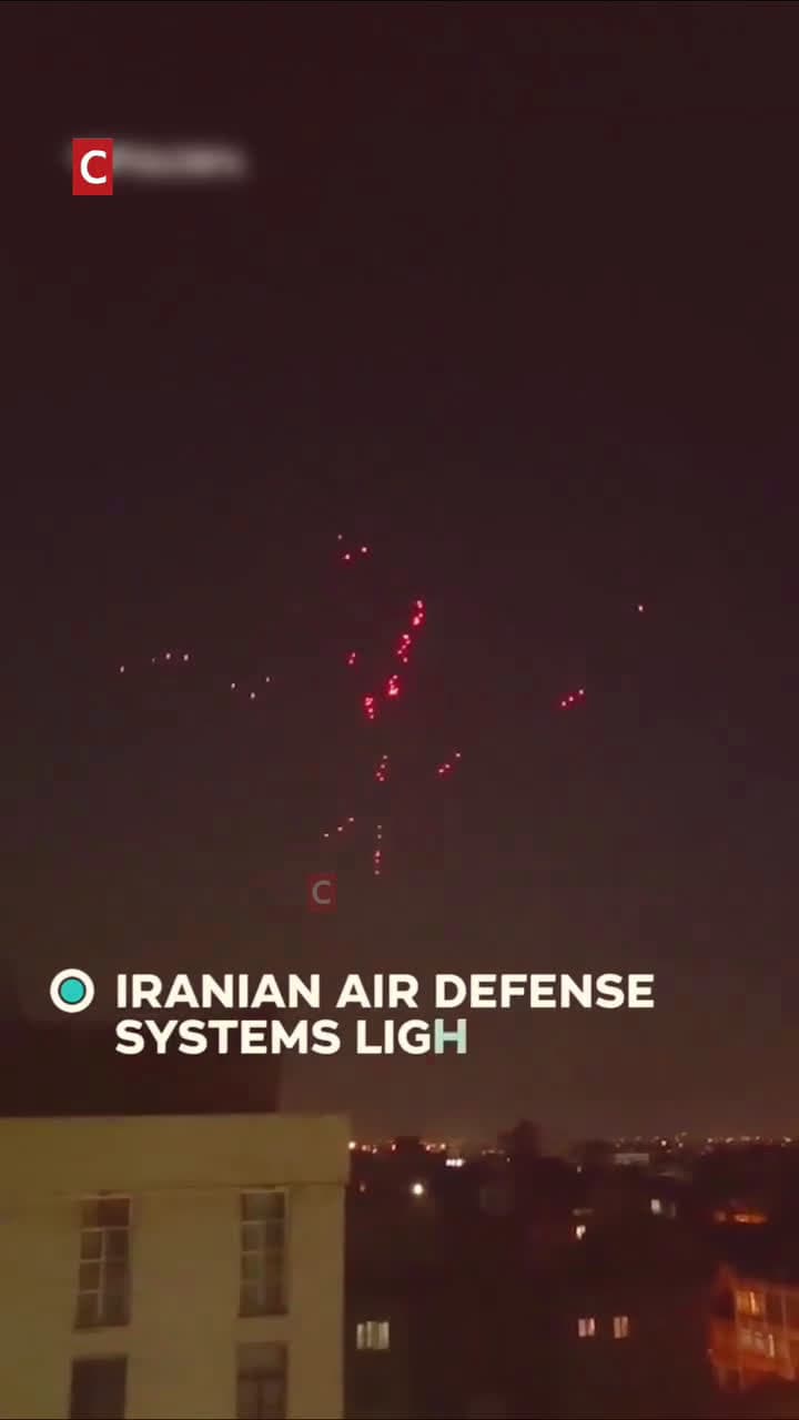 cover for 🚨 Iran’s air defense systems are now fully engaged over Tehran, responding to recent escalations in the region