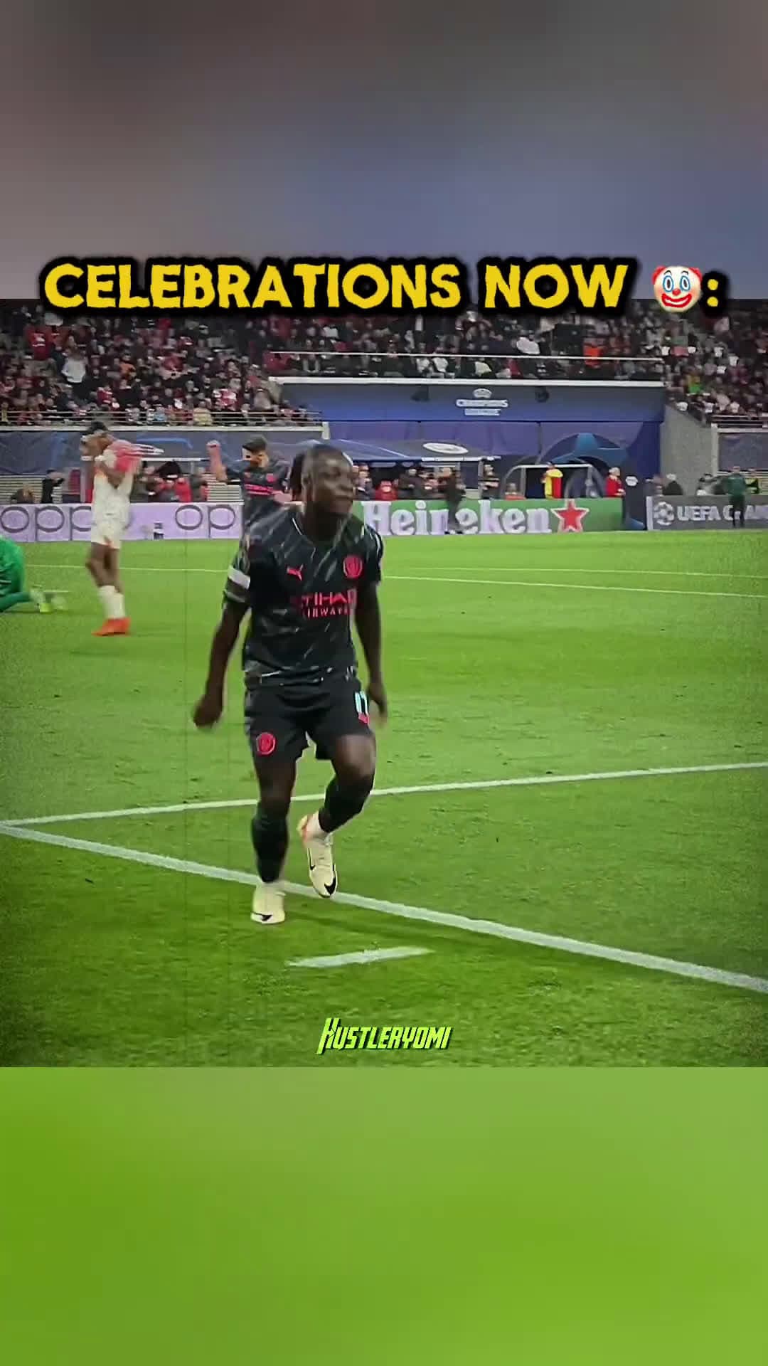 cover for Football celebration now vs then edit trollface football