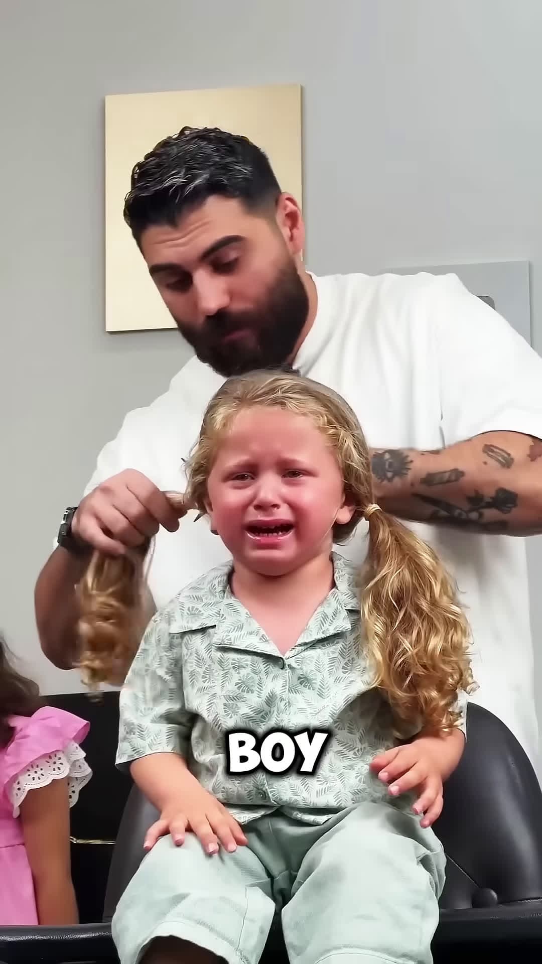 cover for Emotional Boys First Haircut Transformation You Have to See This