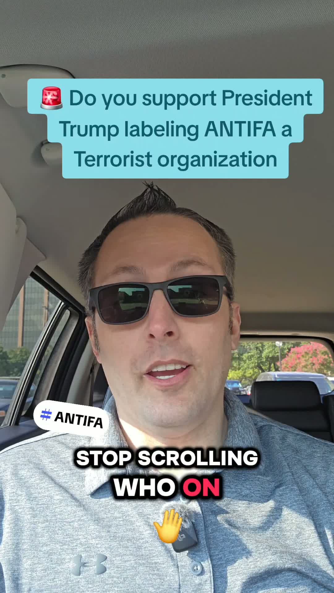 cover for Breaking News: President Donald Trump says he is going to label ANTIFA as a Terrorist organization. Do you agree with the President labeling ANTIFA a terrorist organization?  #breakingnews #trump #politics #antifa 