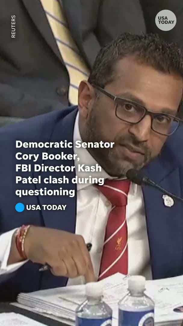 cover for 'Trump will cut you loose:' Kash Patel clashes with Cory Booker during Senate testimony