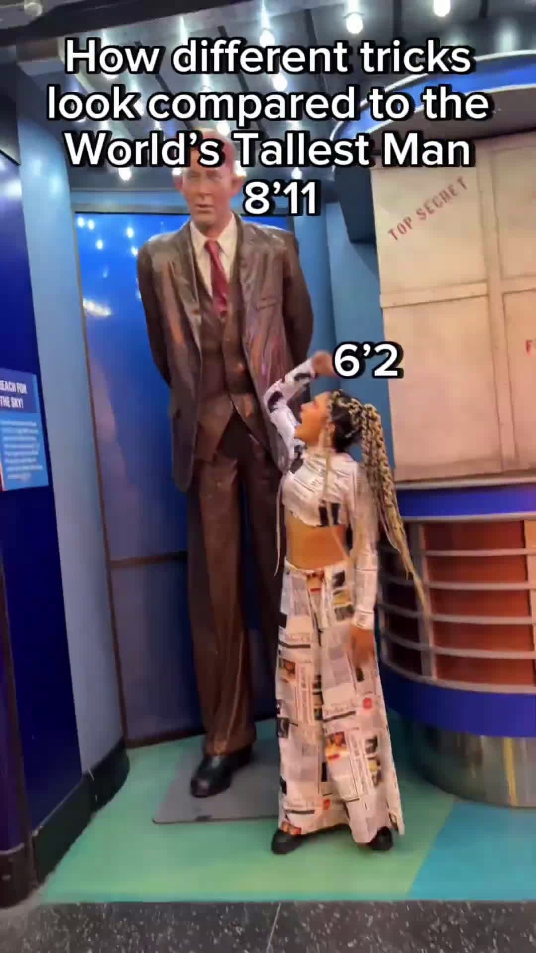 cover for The WORLDS TALLEST Man What Time Did You See This