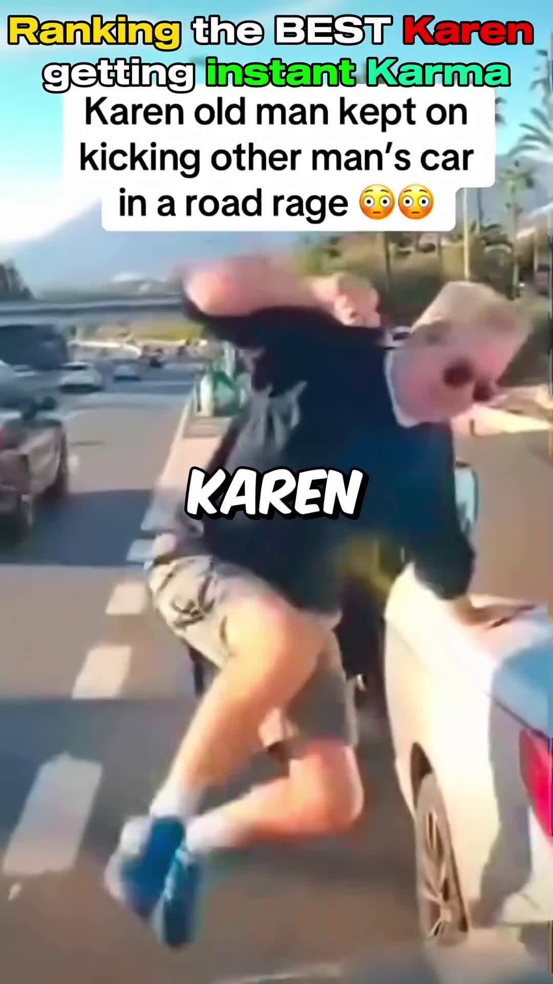 cover for Ranking the BEST Karen getting instant Karma ever 🤬🎯 #bodycam 