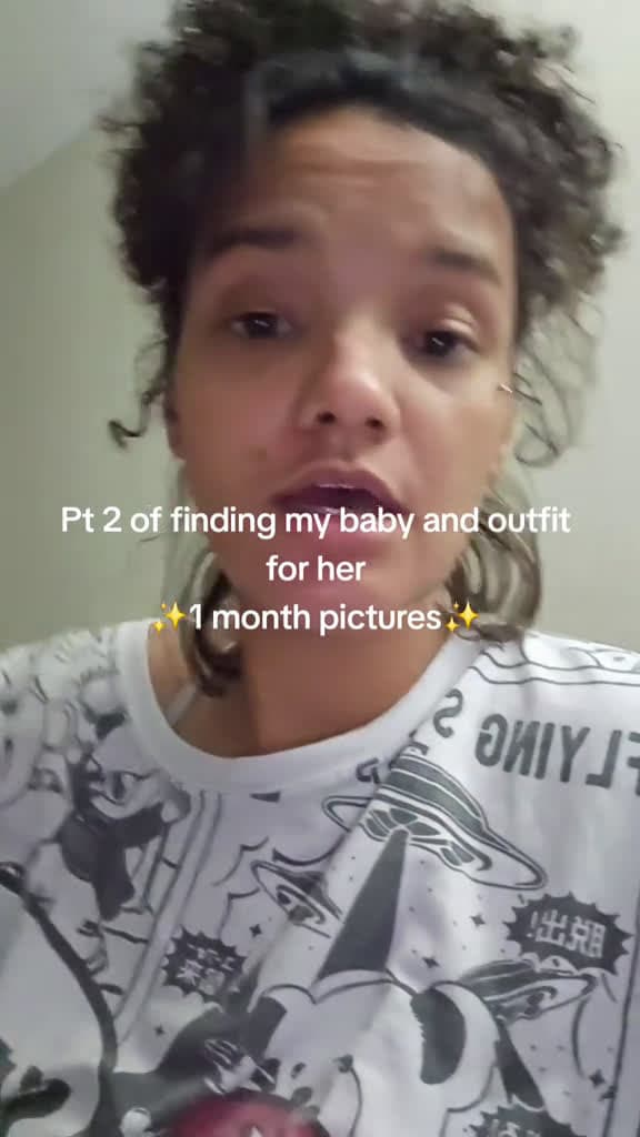 cover for Pt 2 of finding an outfit for my daughter's 1 month pictures! I am no professional by any means, but I think I did pretty darn good! Im happy with how it turned out. Let me know if you want to see the results!  #1monthold  crea...