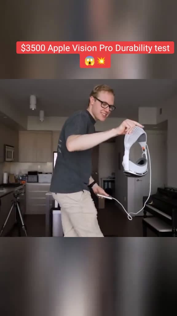 cover for Apple Vision Pro Durability Test #AppleVisionPro #Durability #Test