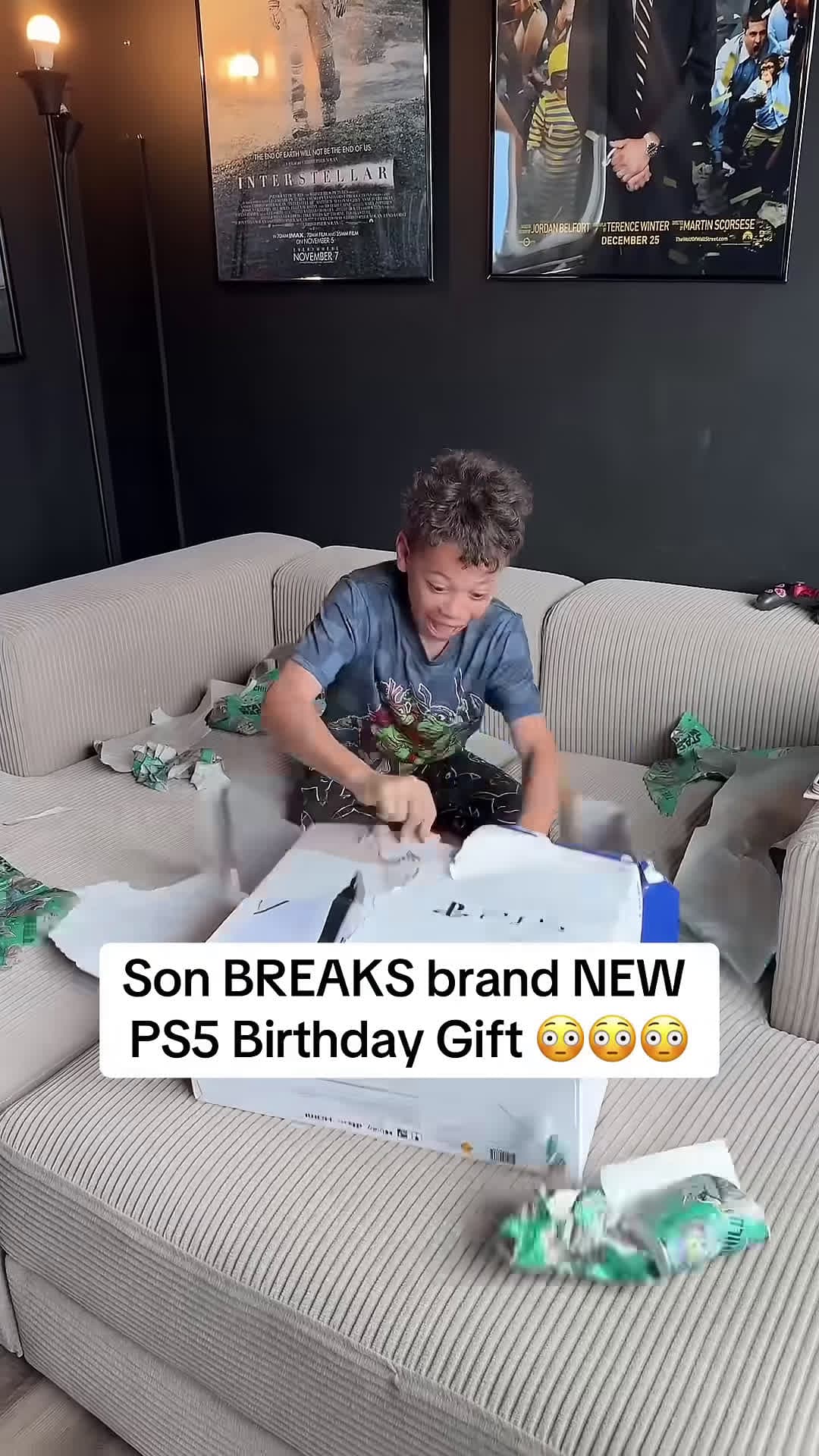 cover for Son BREAKS brand NEW PS5 birthday GIFT