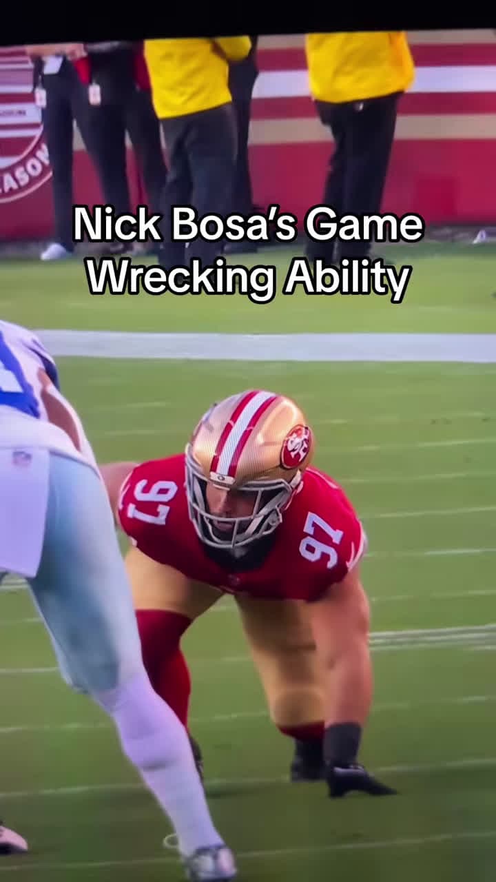 cover for Watch Nick Bosa destroy your game plan in just 4 plays 😱 #NFL #49ers #Football