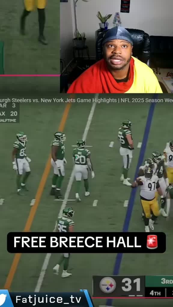 cover for Jets gotta get Breece Hall the ball or trade him—QB’s wasting a star! 🤦🏽‍♂️ #FreeBreeceHall #Jets #NFL