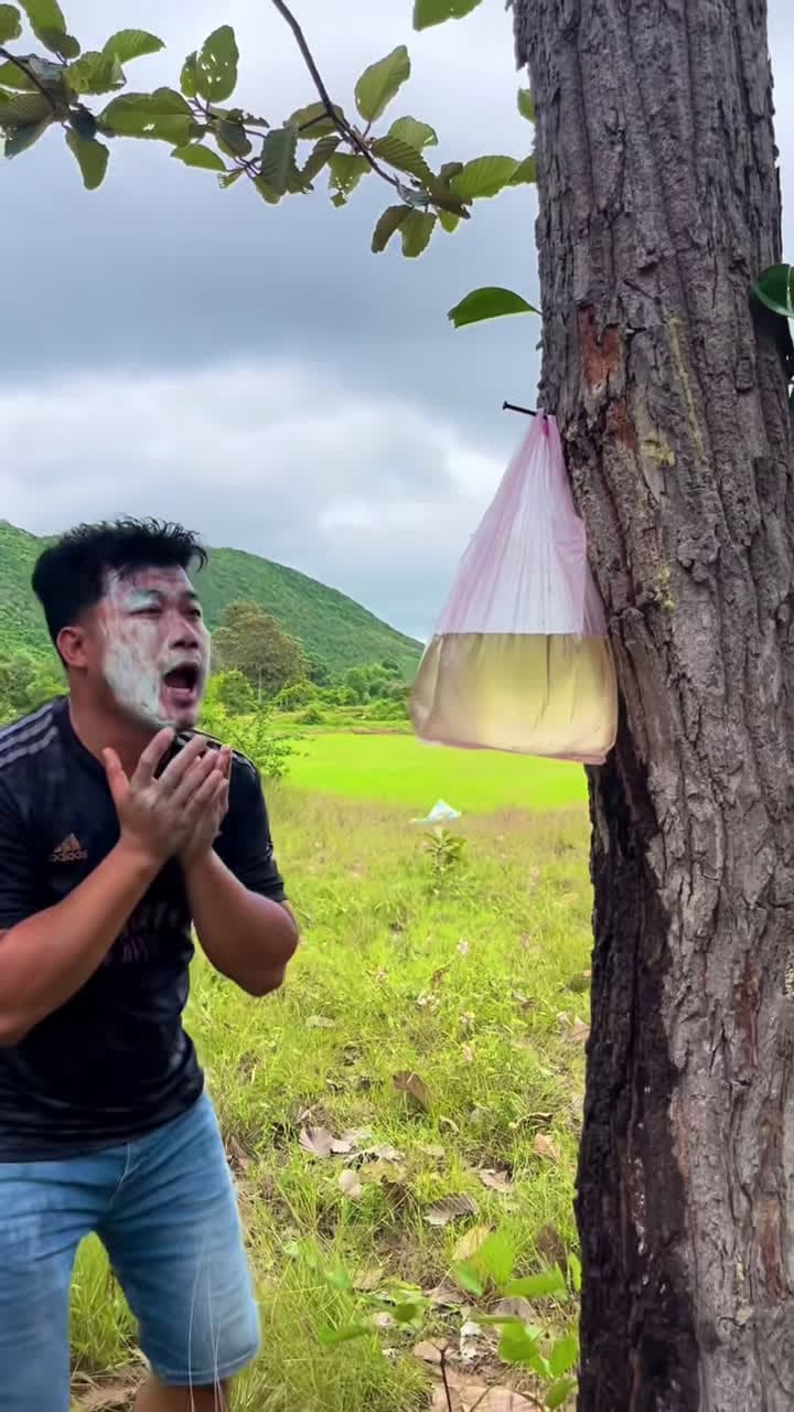 cover for The guys shows SURVIVAL skills and Useful save Water & PVC smells #camping #survival #skills #business #stitch #skincare #standwithkashmir