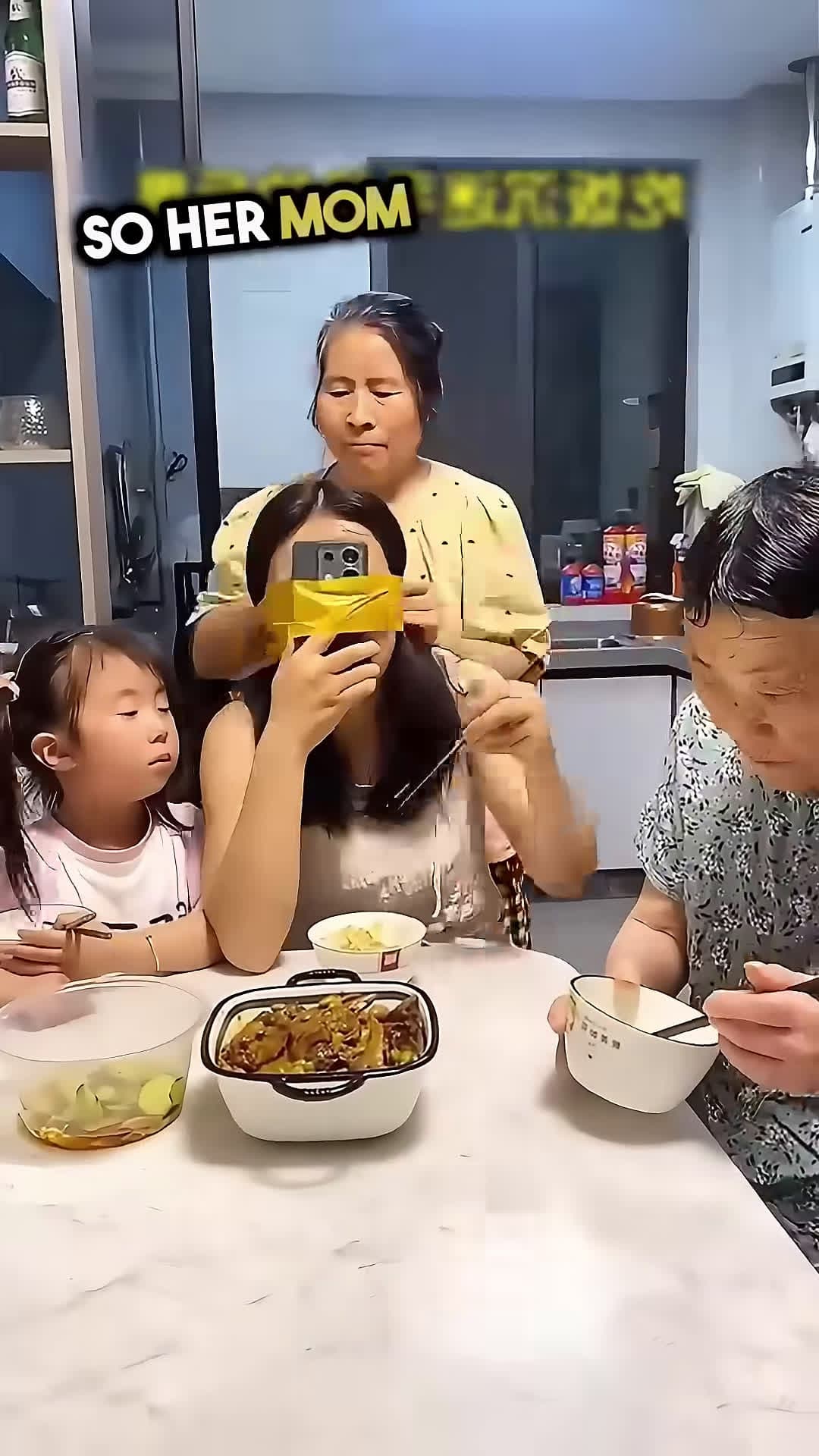 cover for She Was Watching Her Phone While Eating Until Her Mom Did This