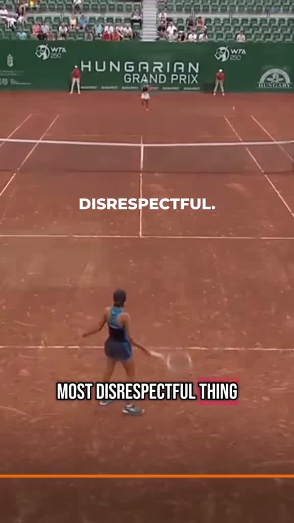 cover for She wiped away the evidence! 😲 #tennis #WTA #sportsdrama #shocking